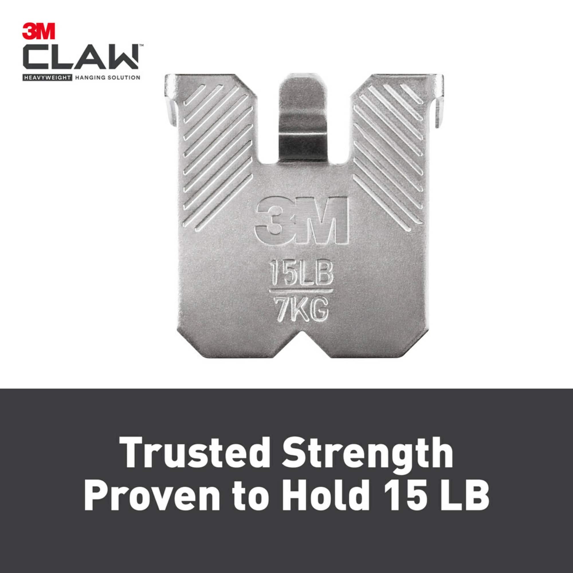 3M CLAW™ 15lb. Drywall Picture Hanger